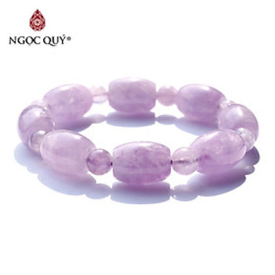 Vòng lu thống thạch anh tím ngọc mệnh hỏa. thổ - Ngọc Quý Gemstones
