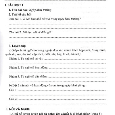 Vở Bài Tập Cuối Tuần Tiếng Việt 3 (Dùng Kèm SGK Cánh Diều) - HA