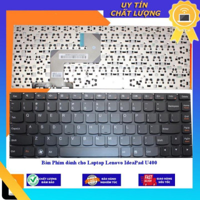 Bàn Phím dùng cho Laptop Lenovo IdeaPad U400 - Hàng Nhập Khẩu New Seal