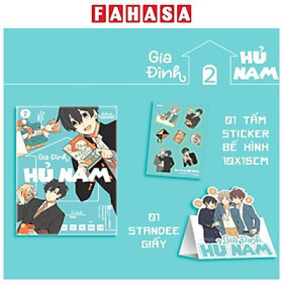 Gia Đình Hủ Nam - Tập 2 - Tặng Kèm Sticker Bế Hình + Standee Giấy Bồi Cứng
