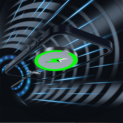 Ốp Lưng Case Trong Suốt Từ Tính Kiếm Đế Dựng MagStand Dành Cho iPhone 15 Pro Max / 15 Pro, Mipw MagStand TRANSPARENT - HÀNG CHÍNH HÃNG