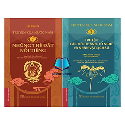 Sách - Combo Truyện xưa nước Nam - tập 1 + 2 (Bìa Cứng)