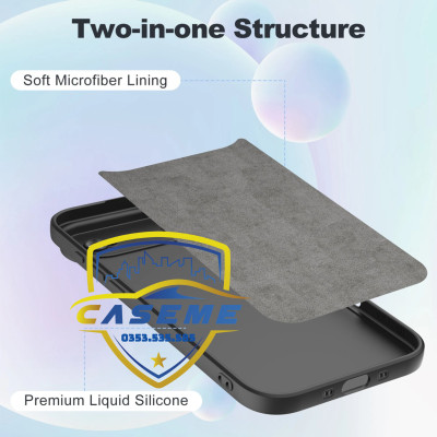 Ốp lưng silicon dẻo KST Design dành cho iPhone Air, iPhone 17, 17 Pro, 17 Pro Max - Hàng Chính Hãng