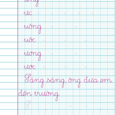 Sách - Combo 2 cuốn - Vở Tập Viết  Cánh Diều - Quyển 1 & Quyển 2