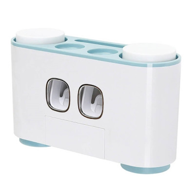 Bộ nhả kem đánh răng đôi tự động 4 cốc từ tính ECO-E1802