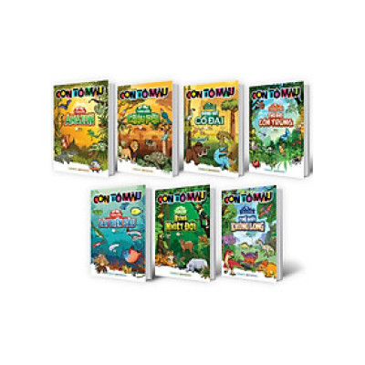 Combo Con Tô Màu Thám Hiểm (Bộ 7 Cuốn) _Mega