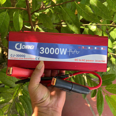 Kích Điện Inverter 12V Lên 220v - 3000W Sóng Sin – Loại Xịn Cao Cấp Siêu Bền , đèn trang trí