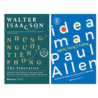 Combo Những Người Tiên Phong + Khởi Nghiệp Công Nghệ - Người Hùng Ý Tưởng 