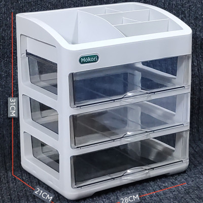 Tủ Kệ Đựng Mỹ Phẩm Đồ- Kệ Trang Điểm- Kệ Trang Sức 2/3/4 Tầng Ngăn Kéo Tiện Dụng- Cosmetic shelf