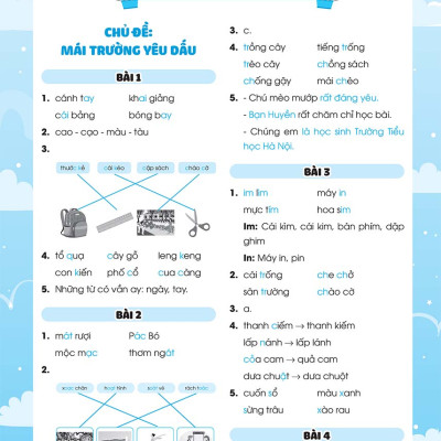 Vở Luyện Viết Chính Tả Lớp 1 - Âm - Vần - Dấu Thanh_MEGA