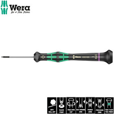 Tua vít hoa thị 5 cạnh ứng dụng  điện tử và IPhone  2067 IPR TORX PLUS screwdriver for electronic applications Wera 05030160001