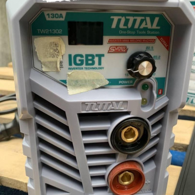 MÁY HÀN MMA INVERTER 130A TOTAL TW21302 - HÀNG CHÍNH HÃNG