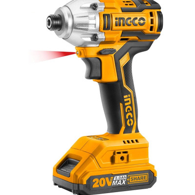 MÁY VẶN VÍT/ SIẾT VÍT DÙNG PIN 20V (200NM) INGCO CIRLI2002 - HÀNG CHÍNH HÃNG