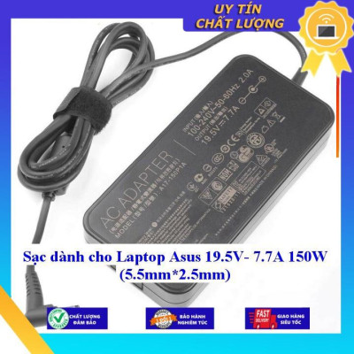 Sạc dùng cho Laptop Asus 19.5V- 7.7A 150W (5.5mm*2.5mm) - Hàng Nhập Khẩu New Seal