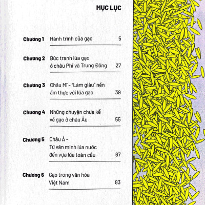 Ẩm Thực Chinh Phục Thế Giới - Hạt Gạo, Hạt Vàng - Tặng Kèm Bookmark