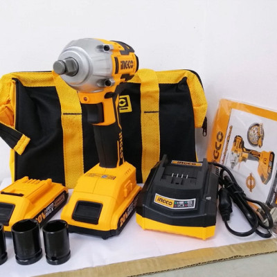 Máy siết bu lông dùng pin INGCO CIWLI2001 20V ( 2 pin 20V, 1 sạc)