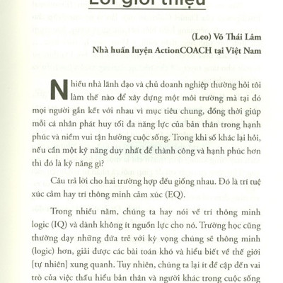 Sách- Trí Tuệ Xúc Cảm- Daniel Goleman- Tư Duy, Kỹ Năng Sống (Tái Bản 2022)(199)- 2HBooks