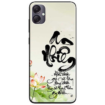 Ốp lưng cho Samsung A04 - Samsung A05 - Samsung A04s - Samsung A05s - An Nhiên Sen Đỏ - Hàng Chính Hãng