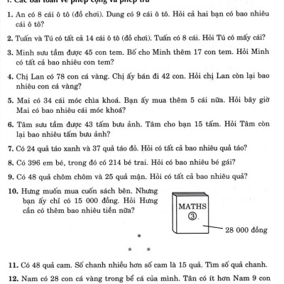 	Toán Đố Lớp 4 - Word Problems Primary Maths 4 (Dùng Chung Cho Các Bộ SGK Hiện Hành) _HA