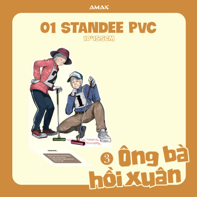 Ông Bà Hồi Xuân - Tập 3 - Tặng Kèm Standee PVC + Set 4 Card Bo Góc Nhũ Ánh Trai