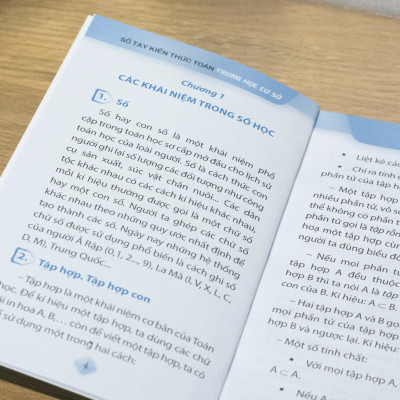 Combo 3 Cuốn Sổ Tay Kiến Thức Trung Học Cơ Sở (Toán + Ngữ Văn + Tiếng Anh)