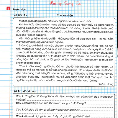 Combo Phiếu Bài Tập Cuối Tuần Toán - Tiếng Việt Lớp 5 Tập 1 + 2 (Bộ 2 Cuốn) - HA