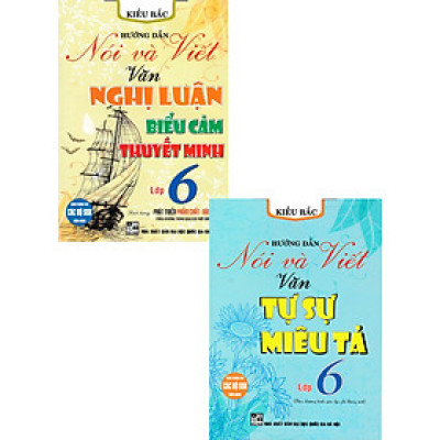 Sách tham khảo- Combo Hướng Dẫn Nói Và Viết Ngữ Văn Lớp 6 (Biên Soạn Theo Chương Trình GDPT Mới) (Bộ 2 Cuốn)_HA