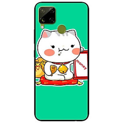 Ốp lưng dành cho Realme C15 mẫu Mèo May Mắn 4