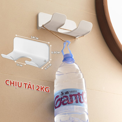 Giá Đỡ Treo Máy Sấy Tóc Dán Tường Hamart Lỗ Móc Đầu Cắm Chống Rối Dây Sấy Tóc Rảnh Tay Tiện Lợi