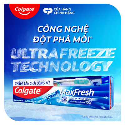 Bộ đôi kem đánh răng Maxfresh Bạc hà 173g