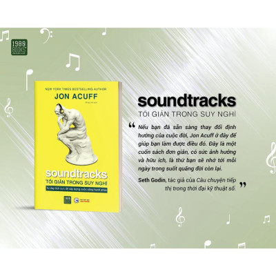 Sách Soundtracks Tối giản trong suy nghĩ - BẢN QUYỀN