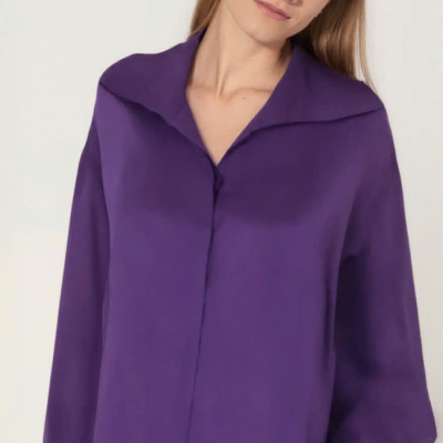 Áo Sơ Mi Oversized Nhã Top240 thời trang thiết kế Hity