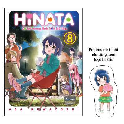 Hinata Cô Bé Mang Linh Hồn Bà Lão - Tập 8 - Tặng Kèm Bookmark Bế Hình Nhân Vật