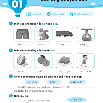 Vở Luyện Viết Chính Tả Lớp 1 - Âm - Vần - Dấu Thanh_MEGA