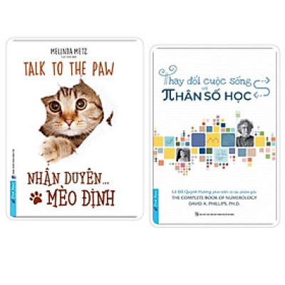 Sách - Combo Nhân Duyên ... Mèo Định + Thay Đổi Cuộc Sống Với Nhân Số Học - First News