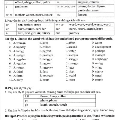 Đề kiểm tra đánh giá năng lực môn tiếng anh lớp 7