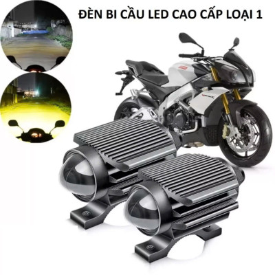 Đèn Trợ Sáng FX02 35W Cốt Vàng Pha Trắng – Vỏ Hợp Kim Bền Bỉ, Sáng Xa Mạnh Mẽ