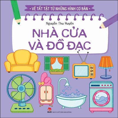 Sách - Vẽ Tất Tật Từ Những Hình Cơ Bản - Combo 5 cuốn - NXB Kim Đồng