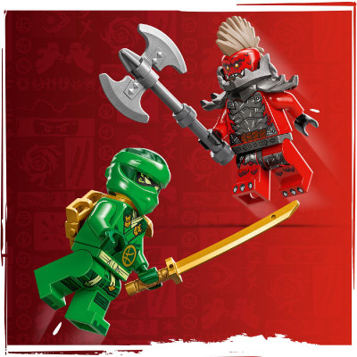 LEGO NINJAGO 71829 Đồ Chơi Lắp Ráp Rồng Rừng Xanh Của Lloyd (128 Chi Tiết)