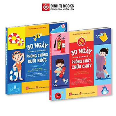 Sách - 30 Ngày Cùng Em Học Hiểu - Kỹ Năng Sống Cho Trẻ 6 - 15 Tuổi - Combo 2 Cuốn - Đinh Tị Books