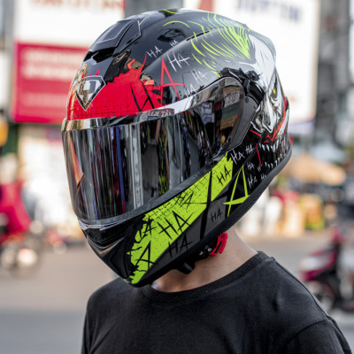 Mũ Bảo Hiểm Fullface Hai Kính YOHE 981