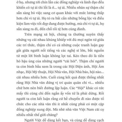 Tật Xấu Người Việt