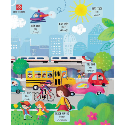 Sách - 100 Từ Vựng Đầu Tiên Của Tôi - My First 100 Words - Đinh Tị Books