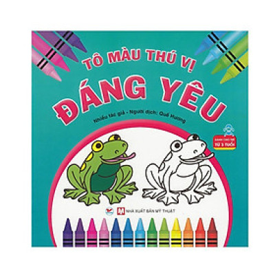 Sách Tô Màu Thú Vị Đáng Yêu - Tân Việt Books