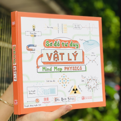 Sách Sơ Đồ Tư Duy Vật Lý ( Min Map Physics ) - Tổng Hợp Kiến Thức Vật Lý Dưới Sơ Đồ Tư Duy - Cách Học Vật Lý Ưu Việt