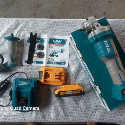 MÁY MÀI GÓC DÙNG PIN 20V 100MM (KHÔNG KÈM THEO PIN VÀ SẠC) TOTAL TAGLI1002 - HÀNG CHÍNH HÃNG