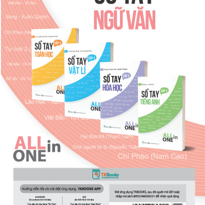 Sách Sổ Tay Ngữ Văn Cấp 3 – All In One - BẢN QUYỀN