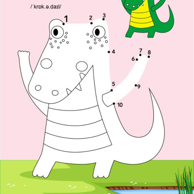 Tô màu phát triển trí thông minh - Tô màu song ngữ Anh - Việt (Túi 8 cuốn, dành cho trẻ 2 - 6 tuổi)