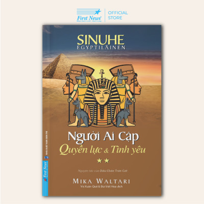 Sách - Combo 2 Cuốn Người Ai Cập - Quyền lực và Tình yêu Tập 1 + Tập 2 - First News