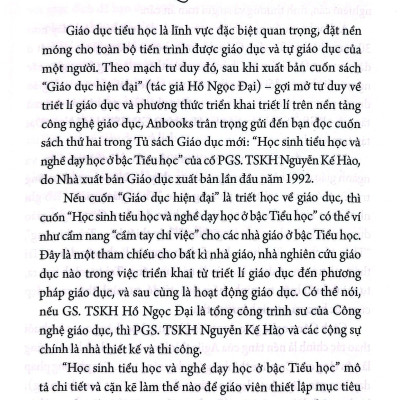 Sách - Học Sinh Tiểu Học Và Nghề Dạy Học Ở Bậc Tiểu Học